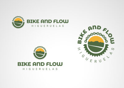 Diseño de logotipo para asociación ciclista de Higueruelas